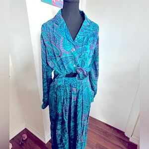 two-piece vintage skirt/bouse set